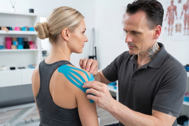 TAPING KINESIOLOGICO I FAMOSI CEROTTI COLORATI
